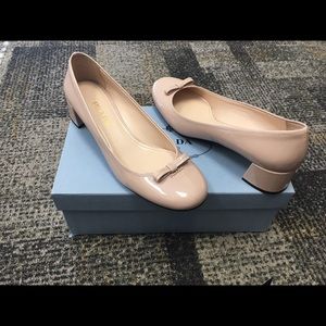NWT PRADA CIPRIA BLOCK HEELS